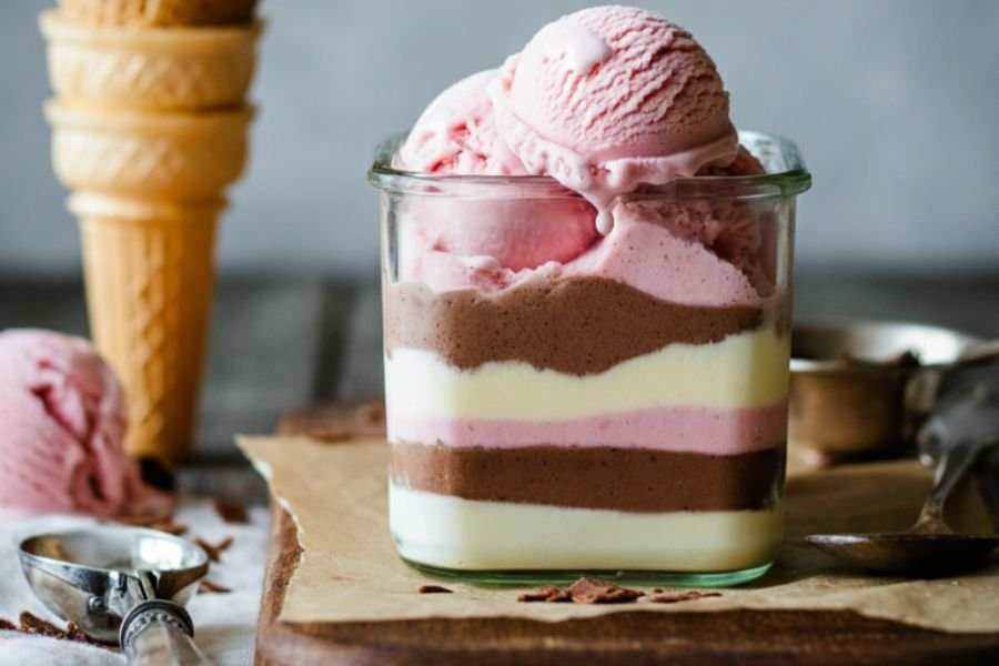 Faça em casa essa versão adulta do clássico da infância e nunca mais compre sorvete pronto no supermercado. Sim, você vai querer repetir essa delícia muitas vezes.