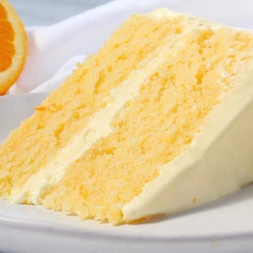Bolo de laranja úmido