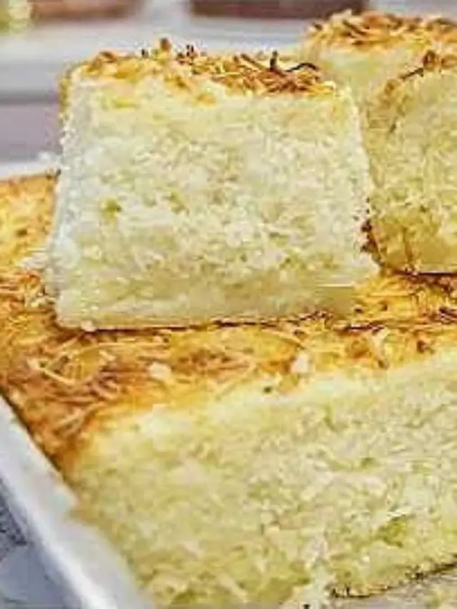 Bolo de Mandioca com Coco Super Cremoso e Fácil