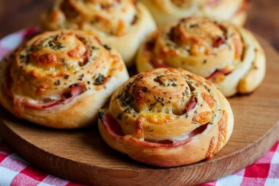Faça esse salgado assado de presunto e queijo fácil em casa! Perfeito para um lanche rápido. Receita simples e dicas para uma massa perfeita.
